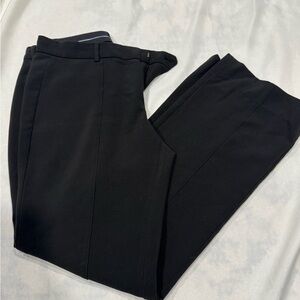 Banana Republic Logan Black Tailored Work Pants | Capsule Wardrobe
